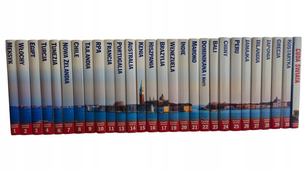 28x Podróże Marzeń Przewodniki Meksyk Włochy Egipt Turcja RPA