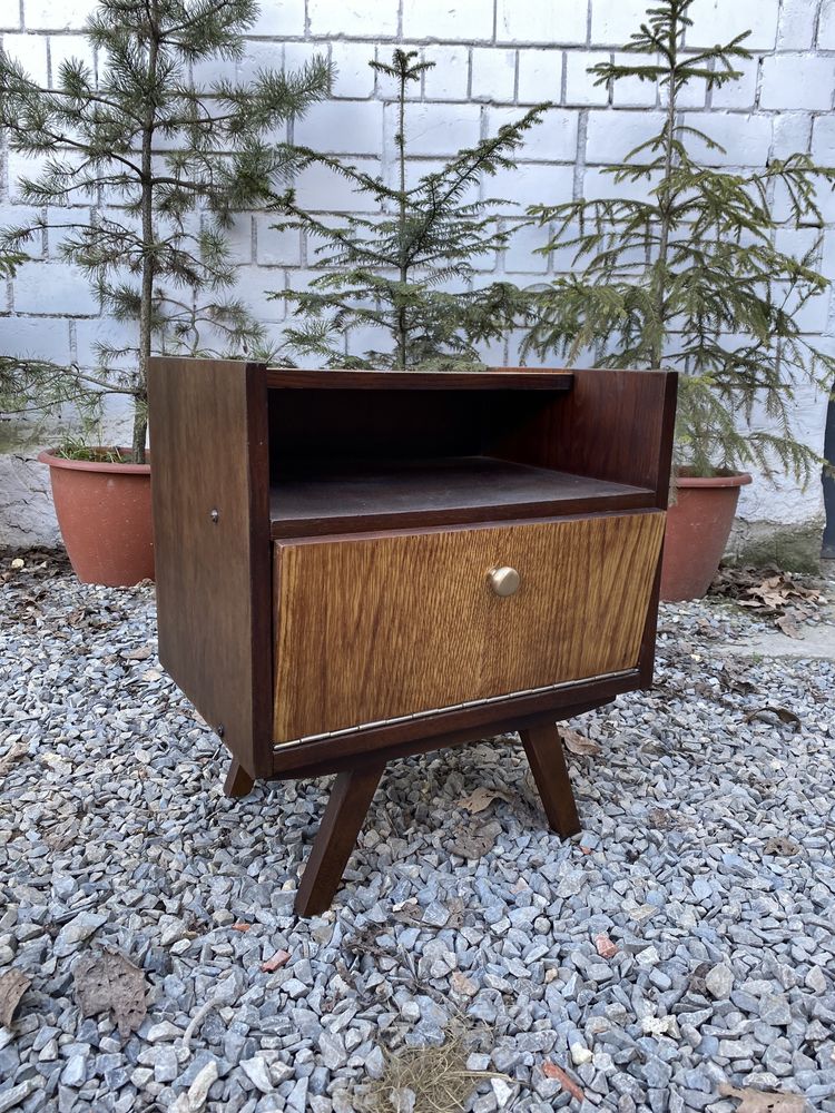 Тумбочка вінтажна mid century тумба