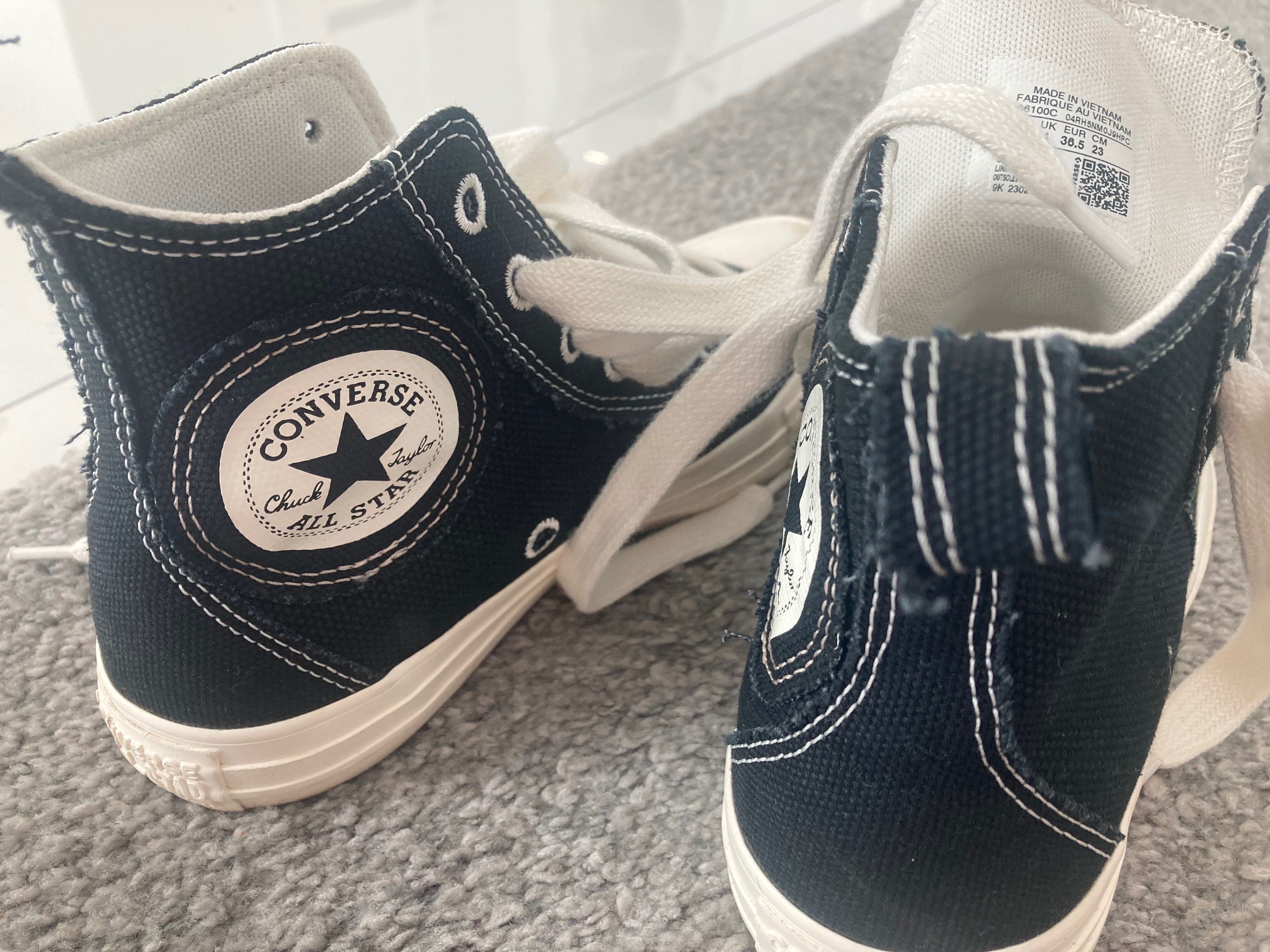 Converse czarne 36,5 CHUCK TAYLOR