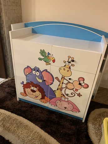 Komoda dziecięca - szafka szuflady