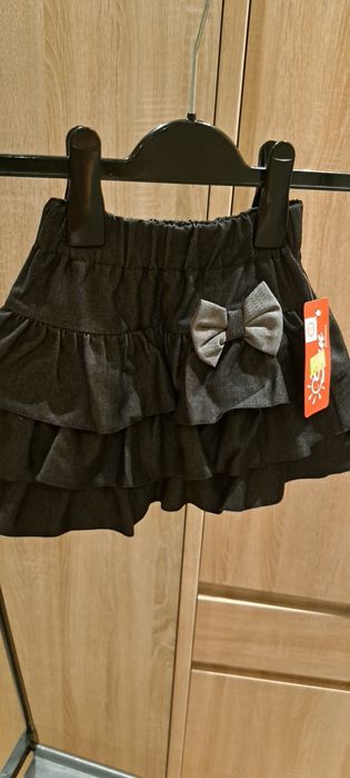 Spódniczka na gumce r.110 wymiary
Pas bez rozciągnięcia 21
Długość 27