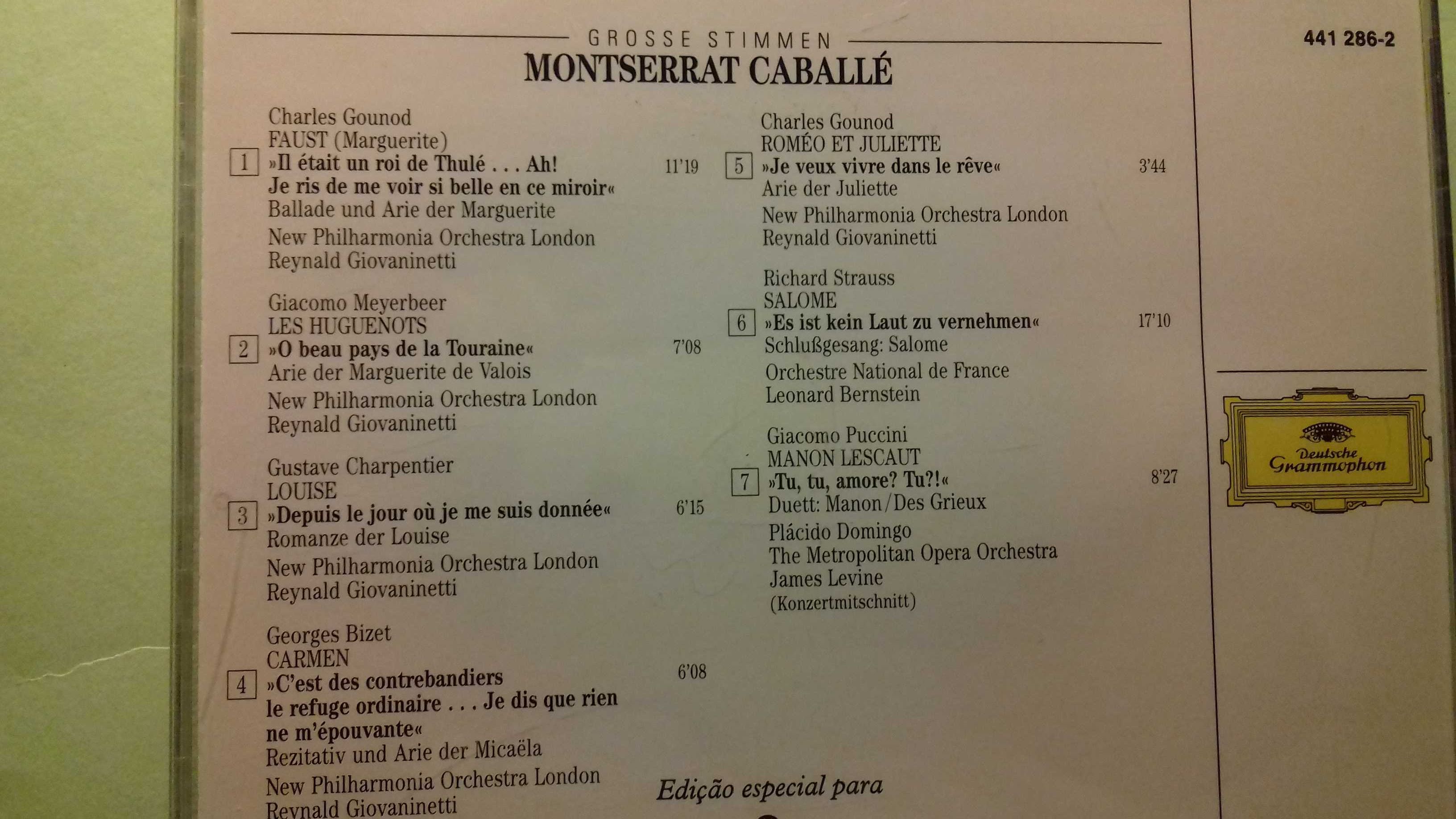 Montserrat Caballé CD