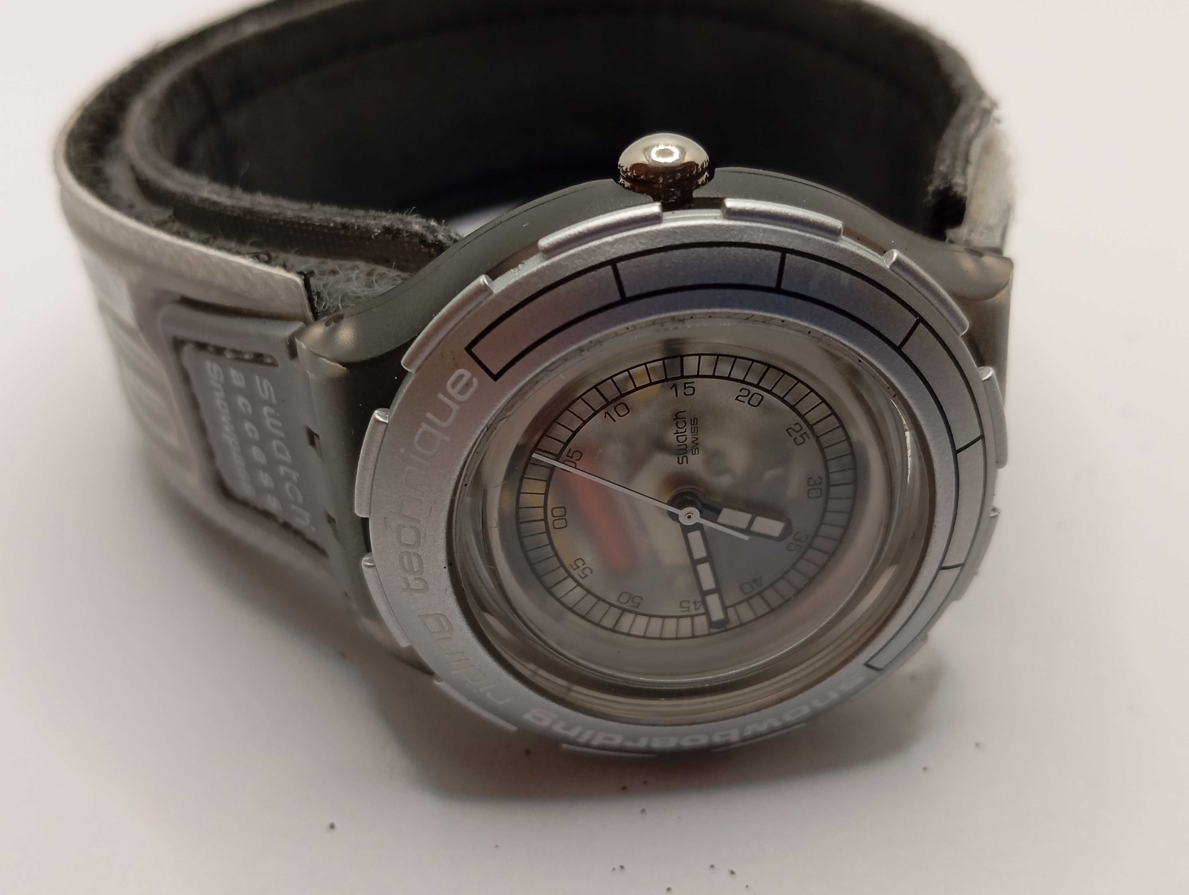 Zegarek vintage Swatch Access Snowpath