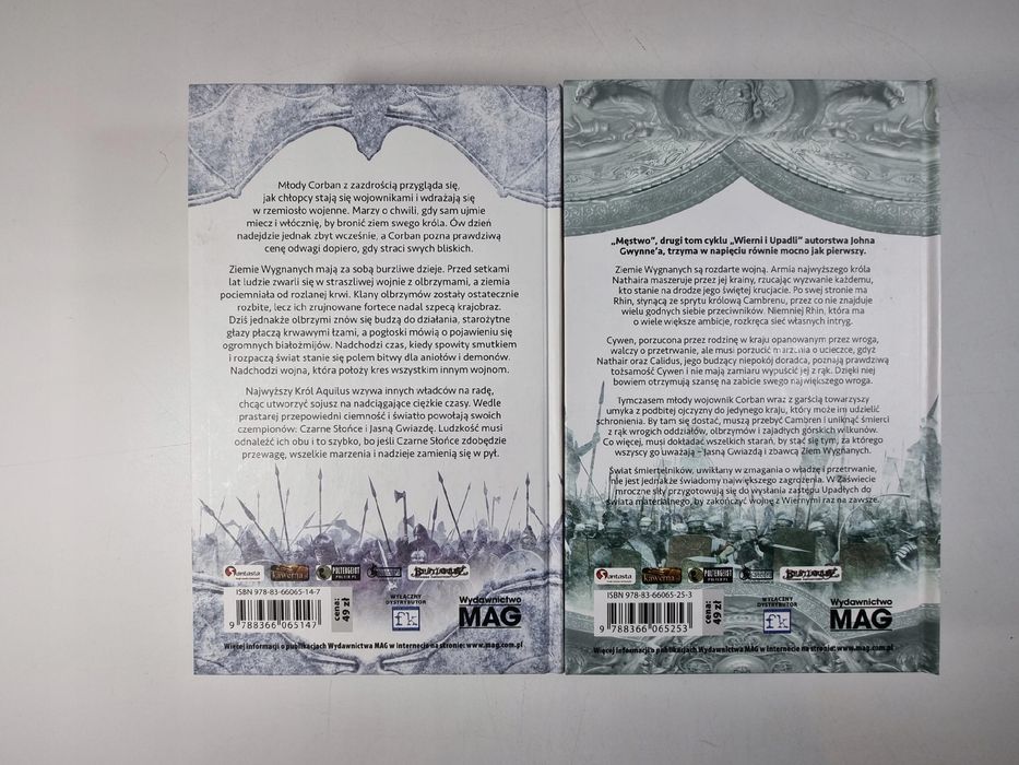 Wierni i Upadli 1-2 / Męstwo / Zawiść / John Gwynne