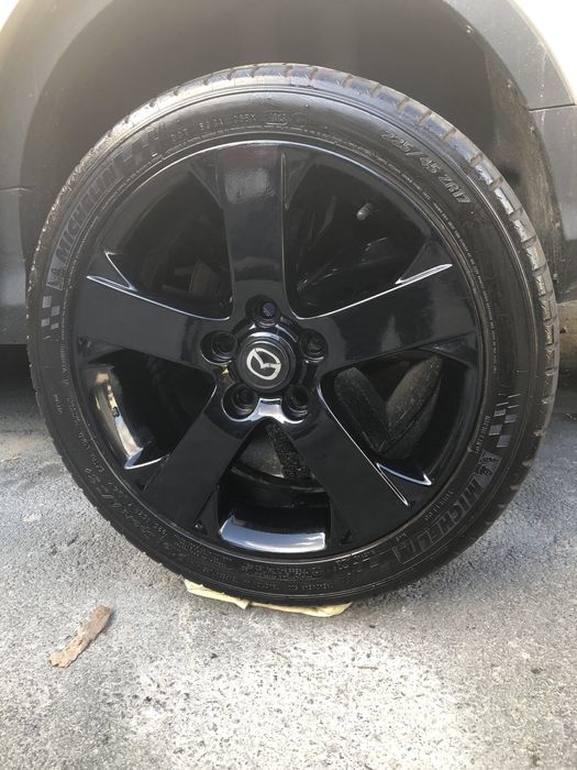 Диски оригинальные мазда с шинами