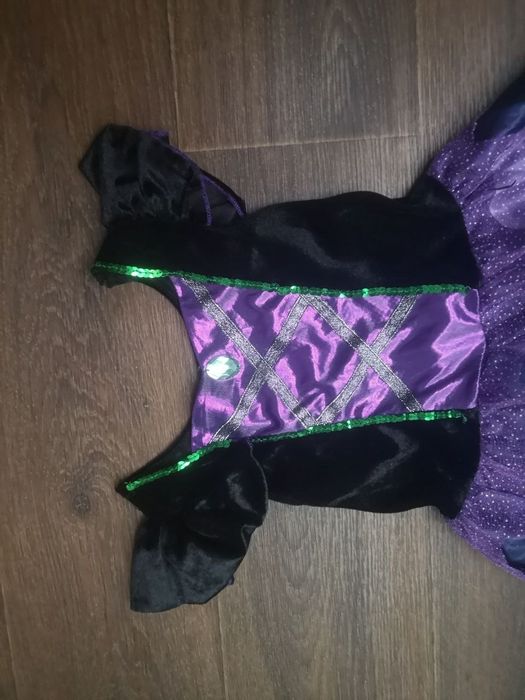 Карнавал маскарад костюм відьма капелюх ковпак хеловін 5 6 років