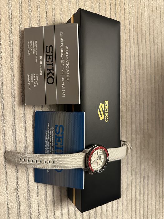 Seiko 5 sports - Street Fighter - Ryu SRPF19 (edição Limitada)