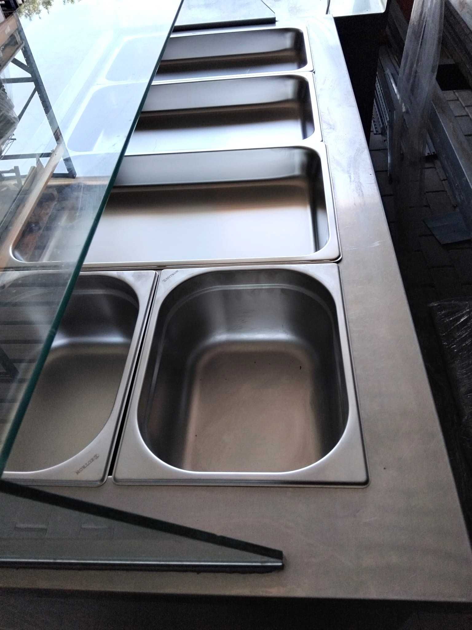 Bancada Refrigerada de Cuvetes em inox - USADA