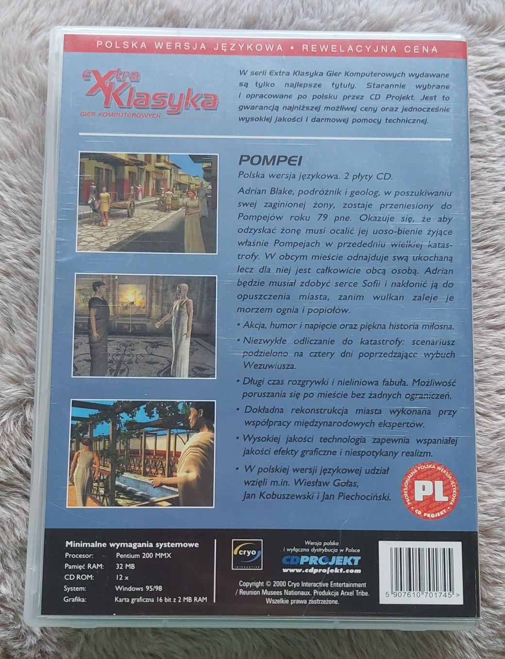 Gra PC DVD-ROM Pompei Legenda Wezuwiusza