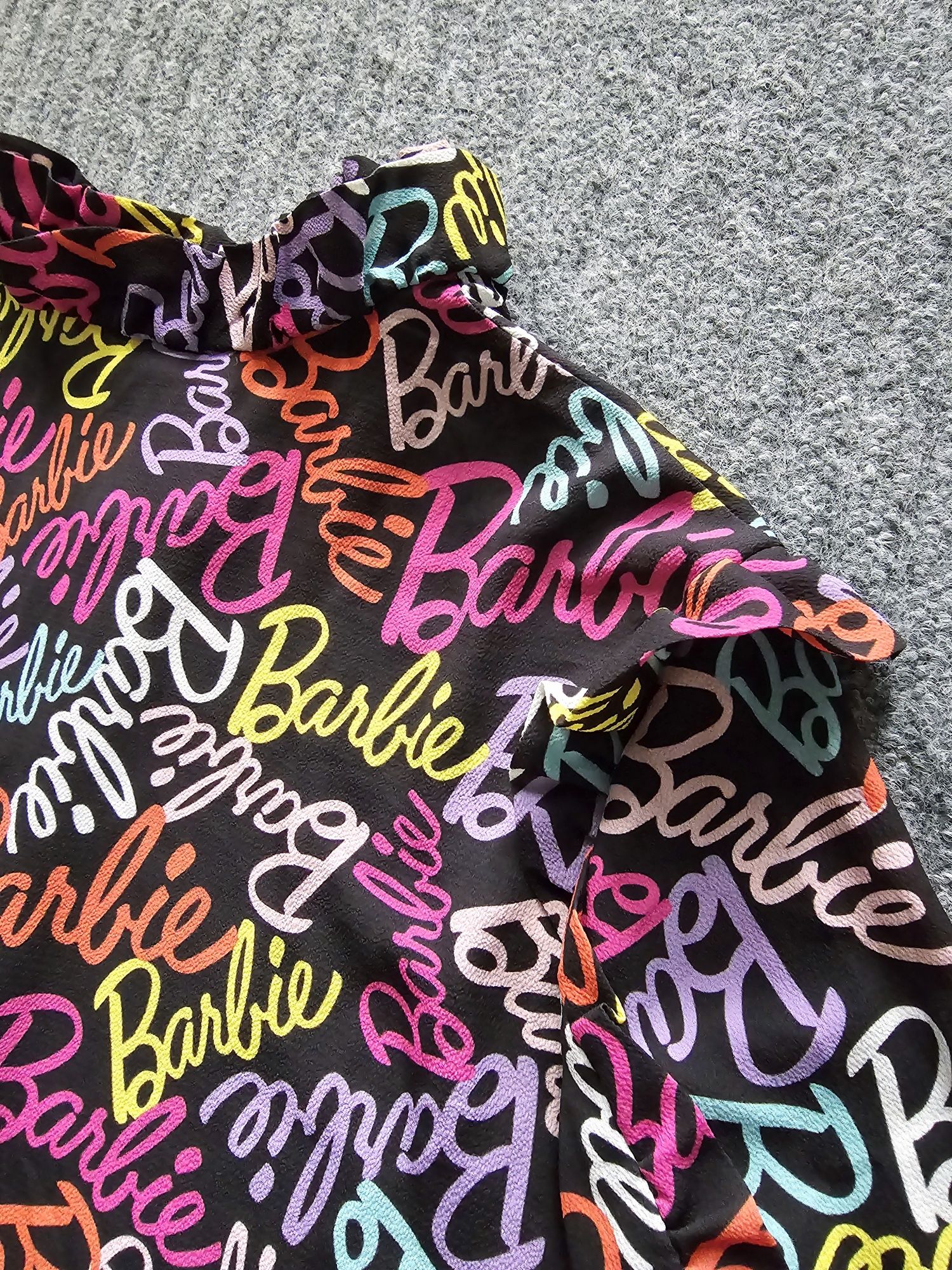 Kolorowa koszula oversizowa Bizuu Barbie S