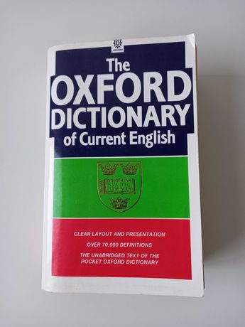 Dicionário em Inglês "The Oxford Dictionary"