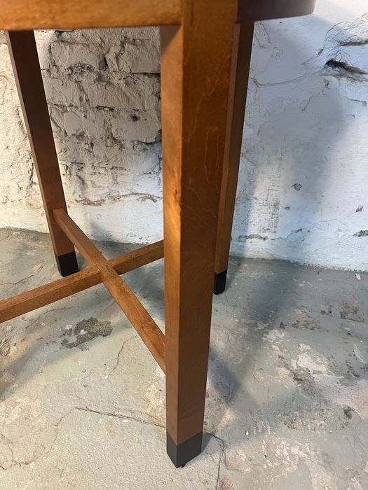 Stół Art Deco po renowacji vintage retro