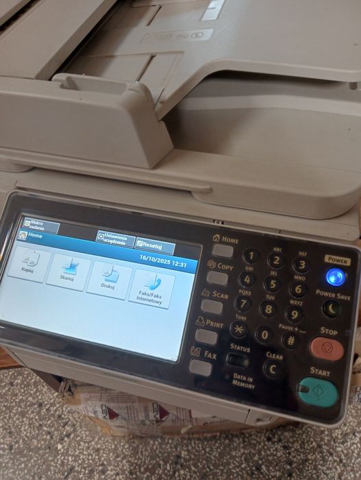 Urządzenie wielofunkcyjne drukarka skaner OKI ES4192