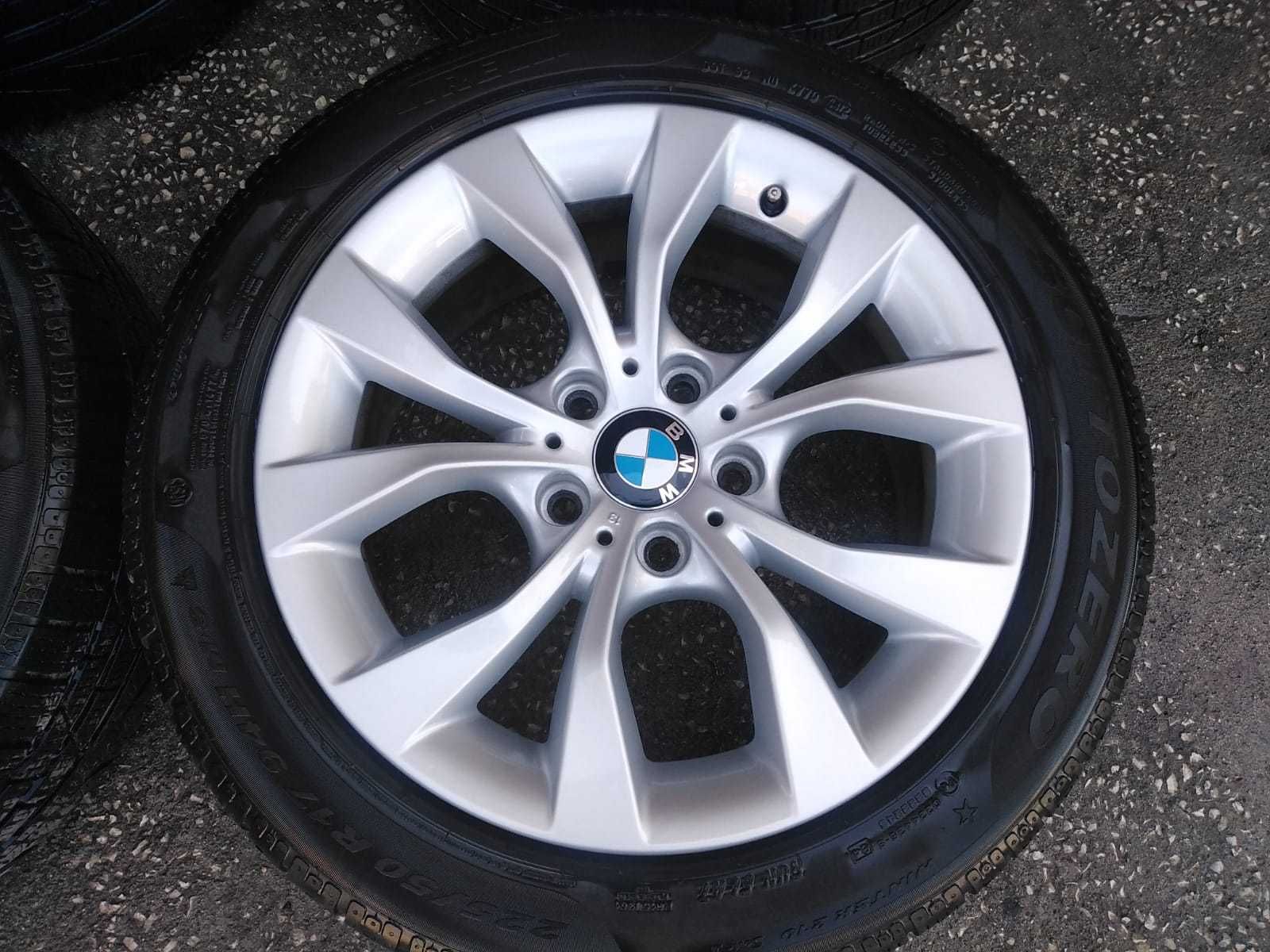 4 Jantes BMW 5X120 7.5X17 IS 34 com Pneus Pirelli Seminovos 225/50R17