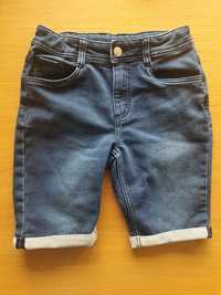 Spodnie spodenki krótkie jeansowe jeansy 146