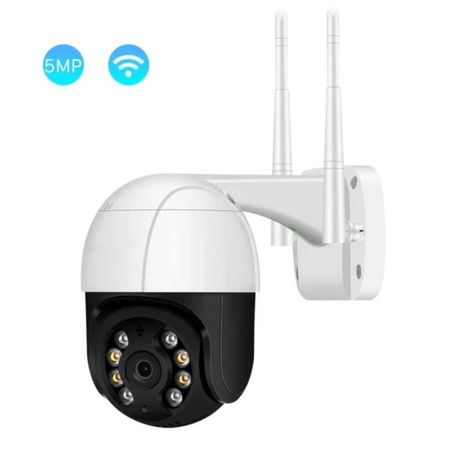 Kamera obrotowa(PTZ), 5MP, WiFi, monitoring, zoom cyfrowy, iCSee