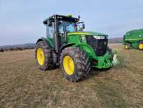 John Deere 7230R 2017r 3600mth autotrac nawigacja e23  zamiana