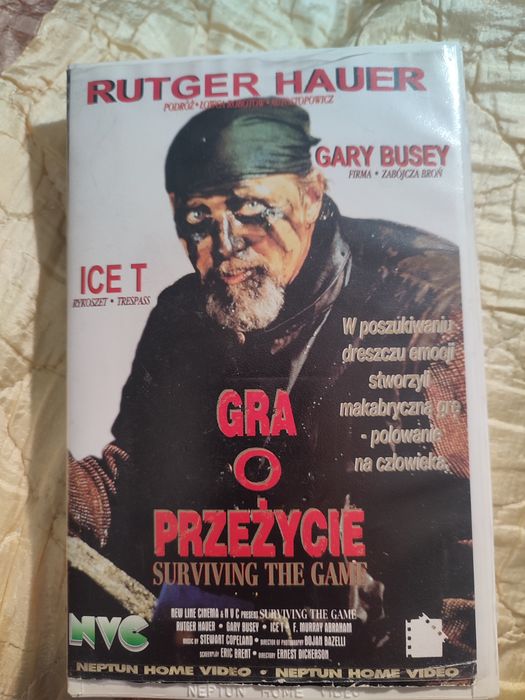 Gra o przeżycie kaseta VHS