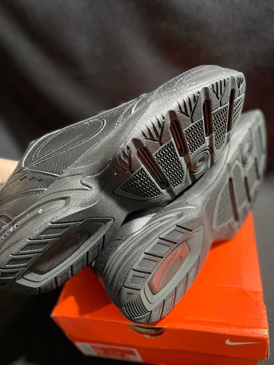 кроссовки Nike Air Monarch IV оригинал чёрные
