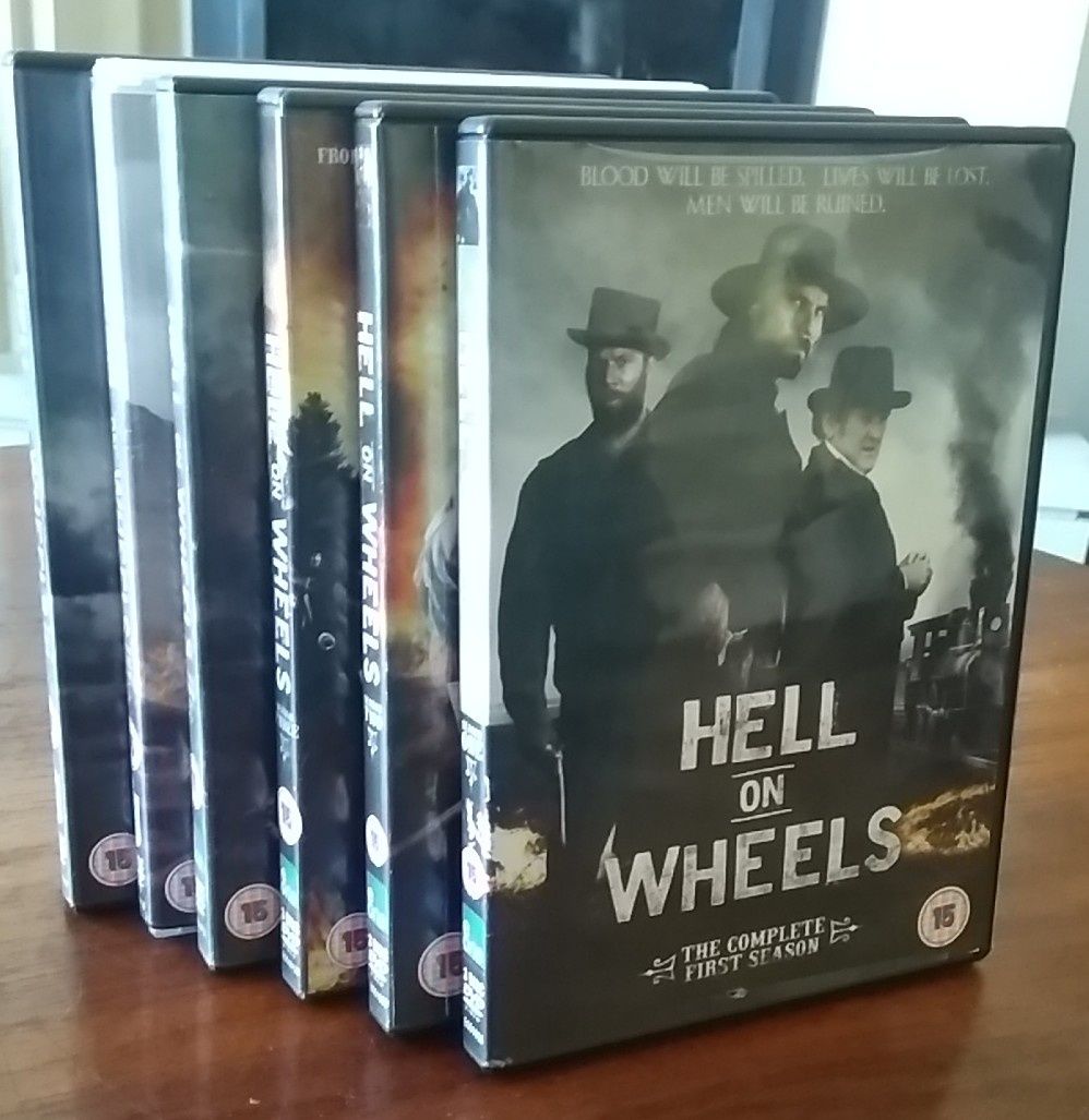 Inferno Sobre Rodas - Hell on Wheels, série completa DVD