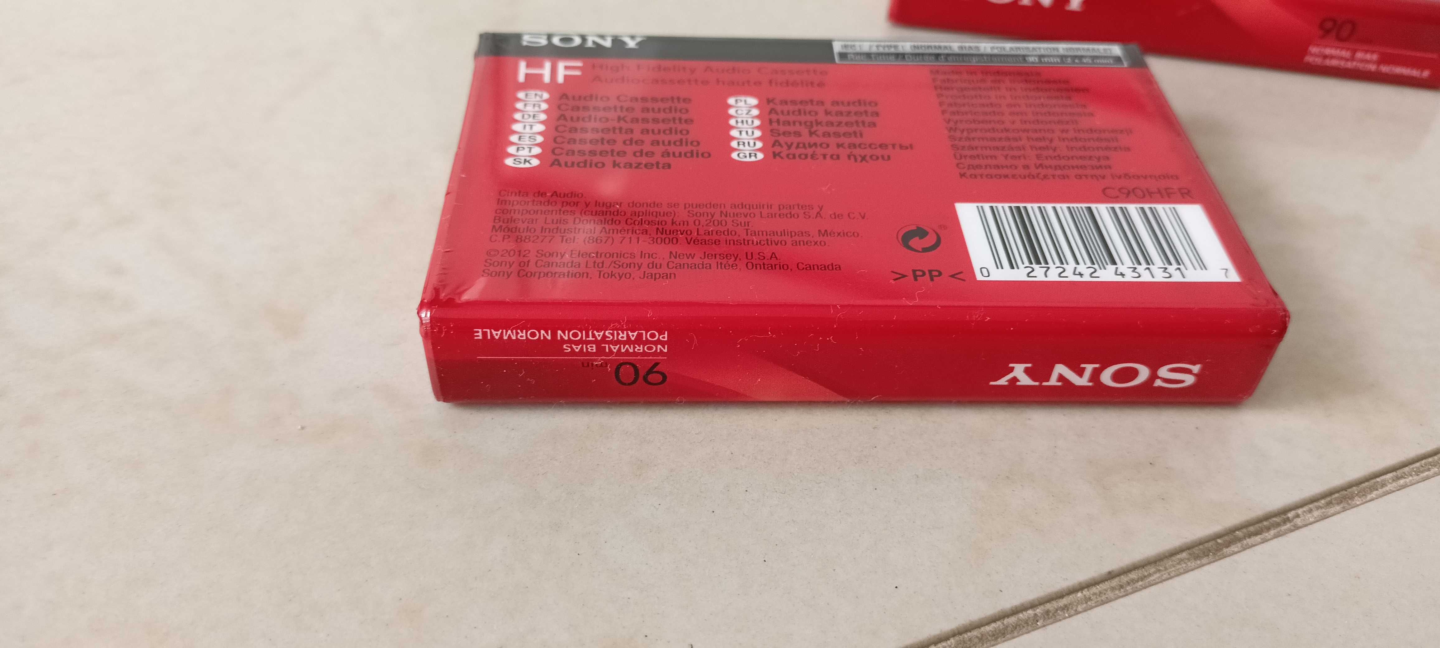 Kaseta magnetofonowa Sony HF 90