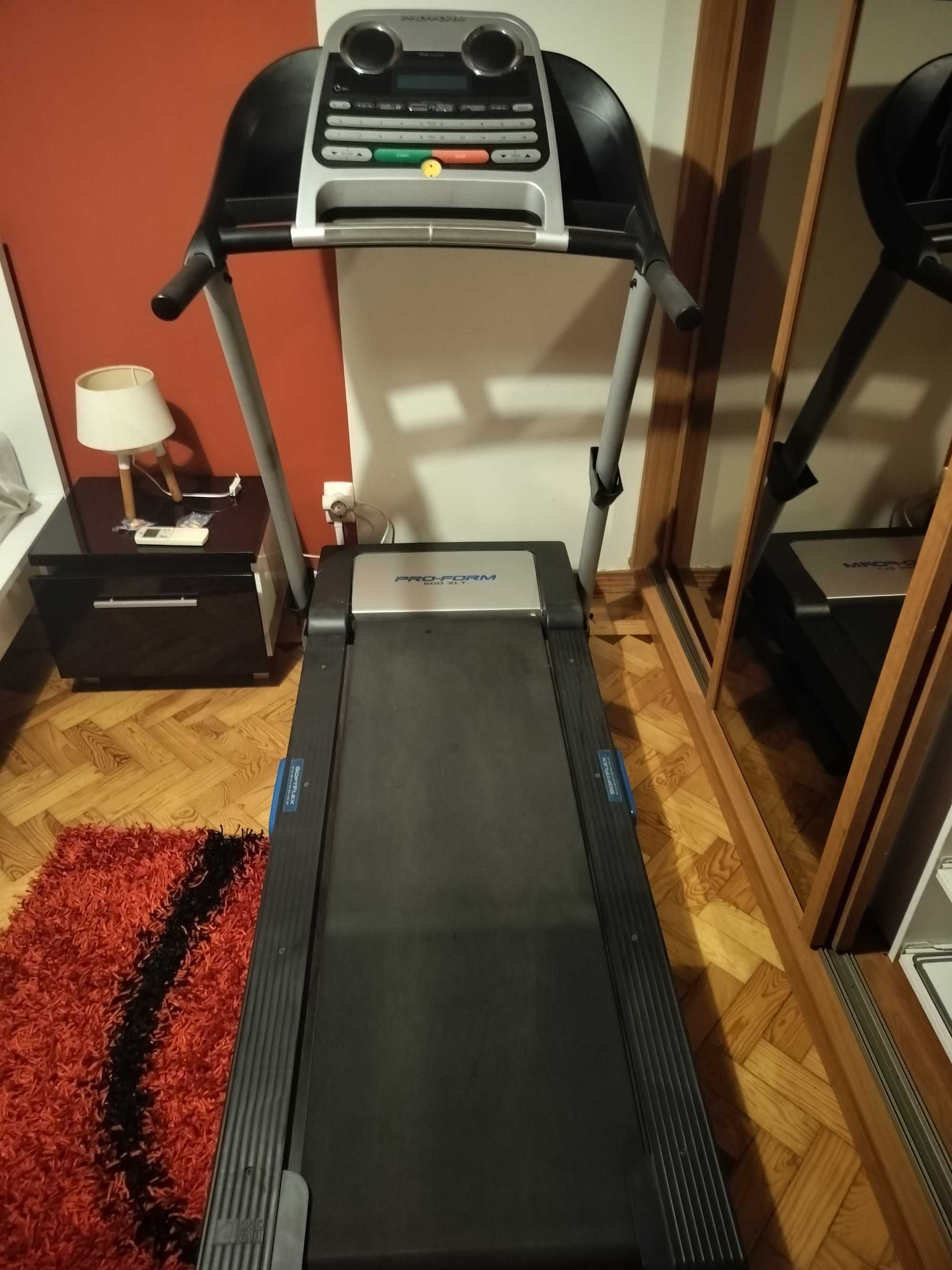 Passadeira de corrida e caminhada Inclinavel - como nova