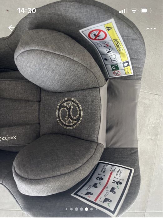 Cybex Sirona Z cinza como nova