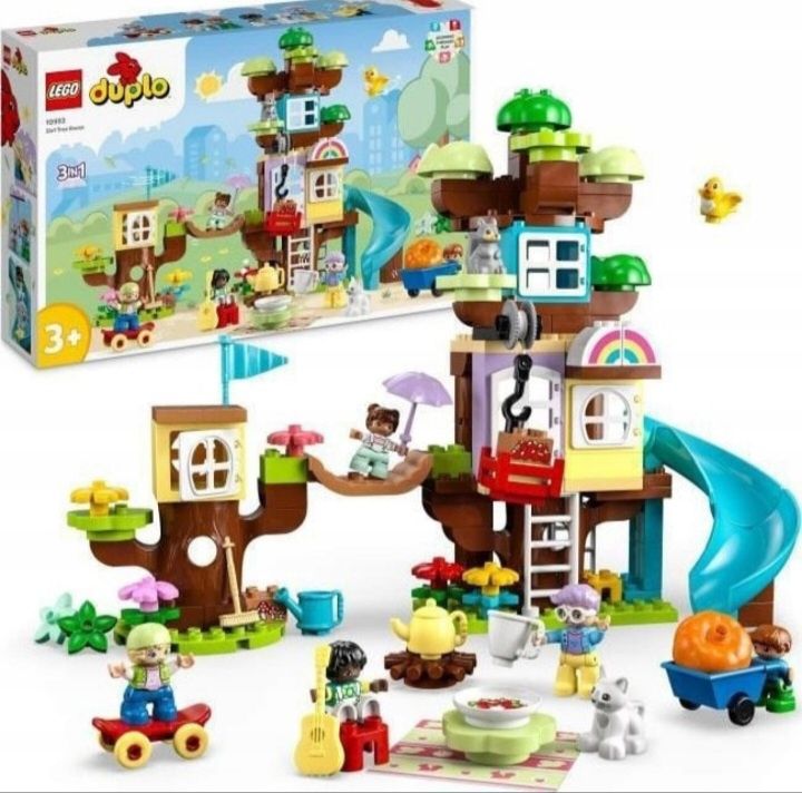 Zestaw klockow Lego duplo 3in1 Tree House