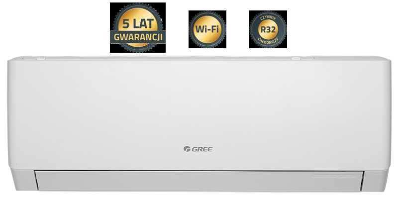 GREE 3,5 kw-Funkcja Grzania (wifi)