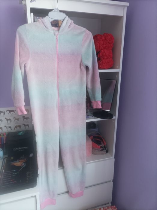 Piżama jednorożec h&m 134/140