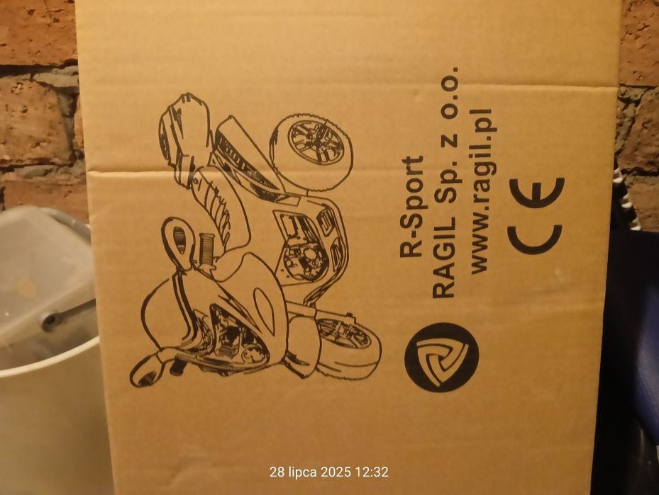 Motorek na akumulator