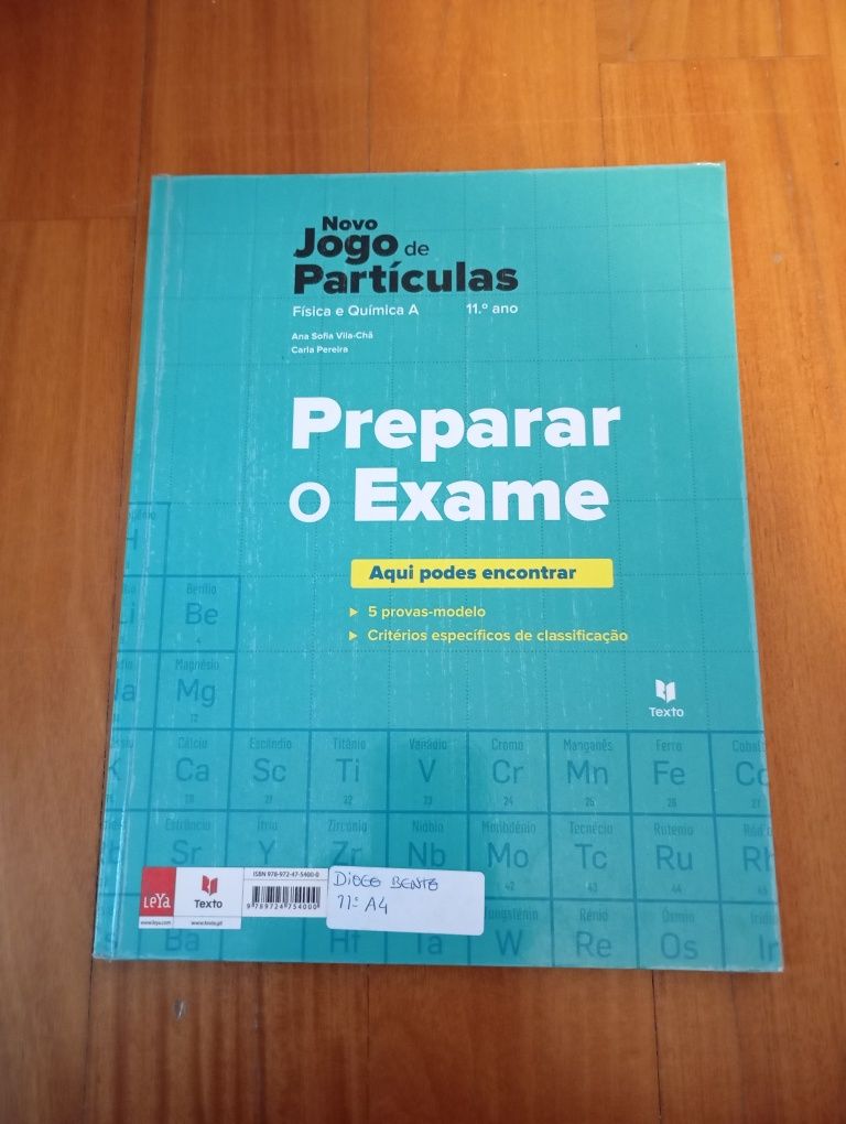 Livro escolar de físico-química