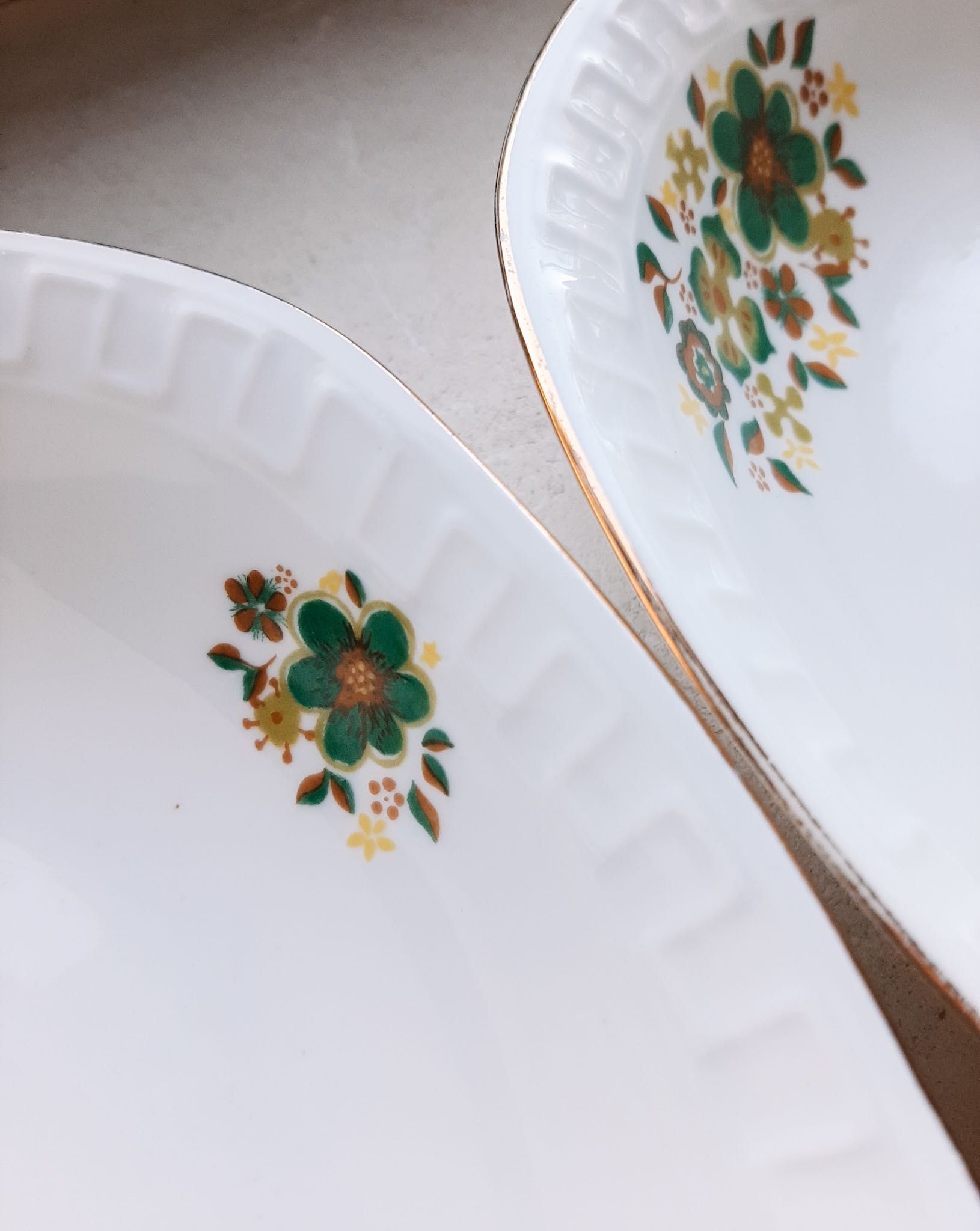 Talerze półmiski porcelana Wawel ceramika vintage