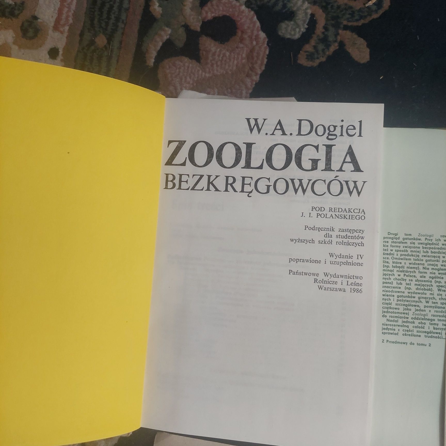Zoologia, podręczniki
