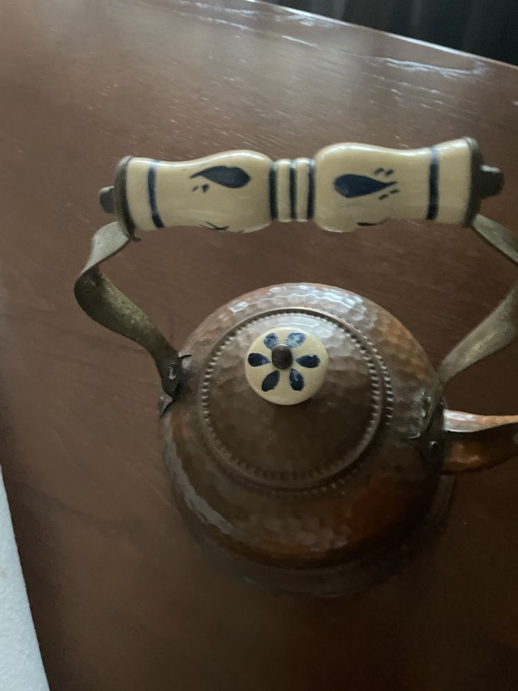 Chaleira em cobre vintage. Só 15€