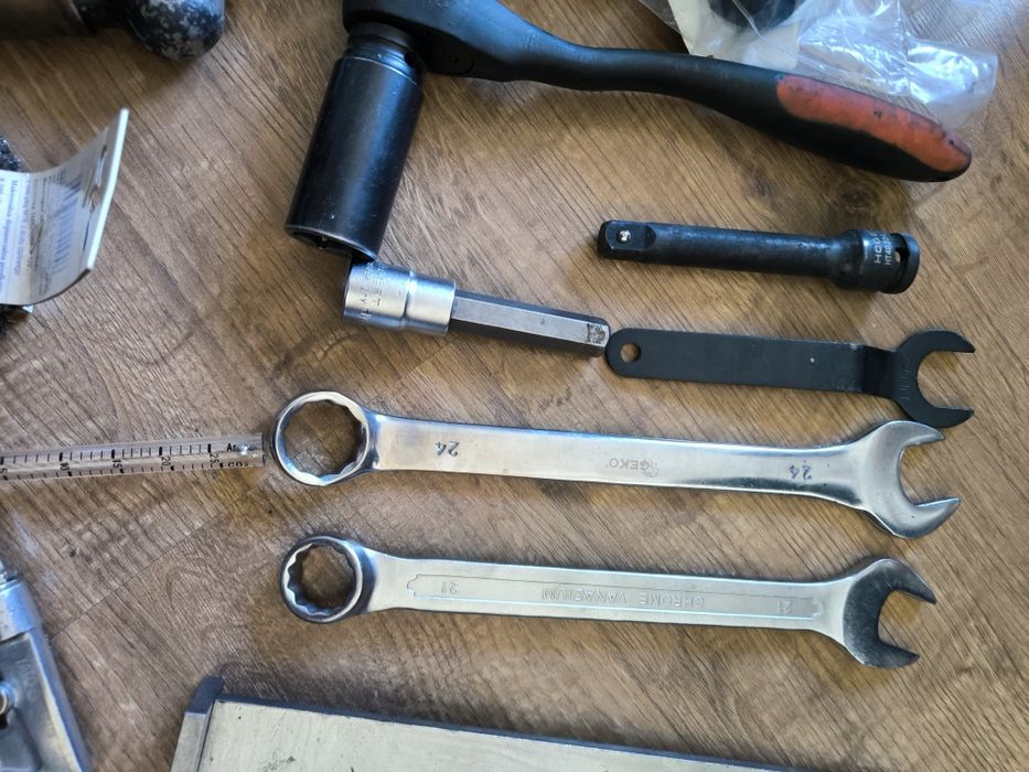 Zestaw narzędzi używanych