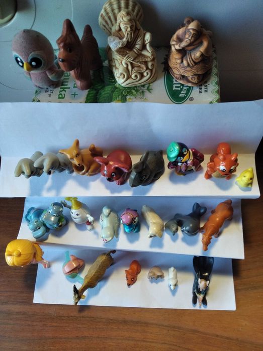 Киндер сюрприз , kinder surprise, фигурки животных