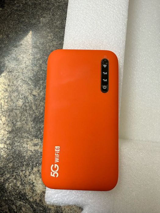 Мобільний MiFi 5G роутер, Wi-Fi 6, для смартфонів і ноутбуків