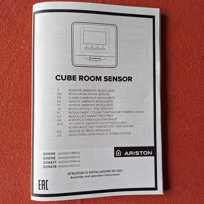 Sensor/Sonda de ambiente modulante ARISTON