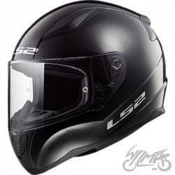 KASK LS2 RAPID SOLID BLACK zamknięty czarny matt połysk różne rozmiary