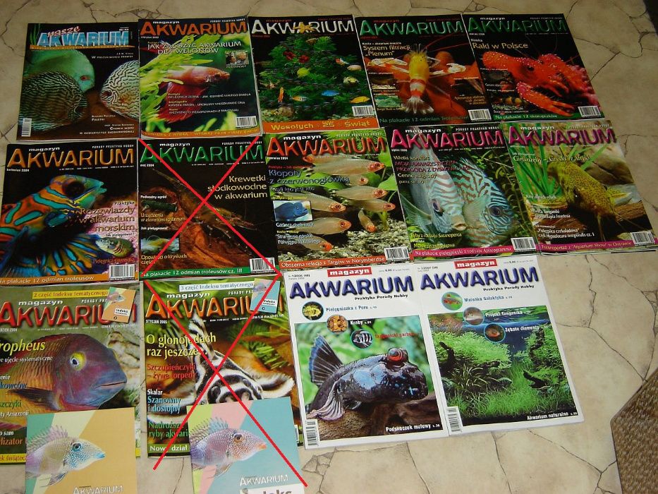 Magazyn Akwarium , Wasze Akwarium w sumie 12 sztuk