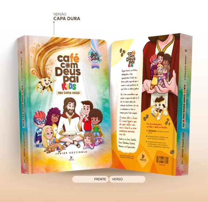 Café com Deus Pai Kids : Meu Super - Héroi | Edição 2025 | Capa Dura