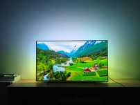 Telewizor Philips OLED 55 cali, stan BDB, Ambilight