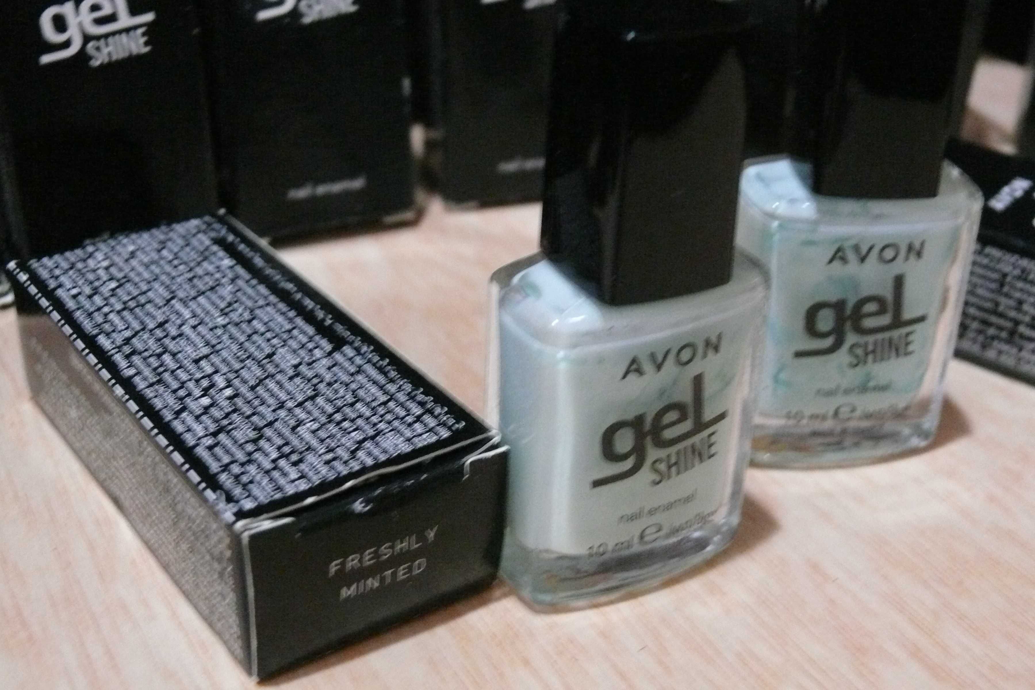 Gel Shine - AVON - Cor Verde Menta