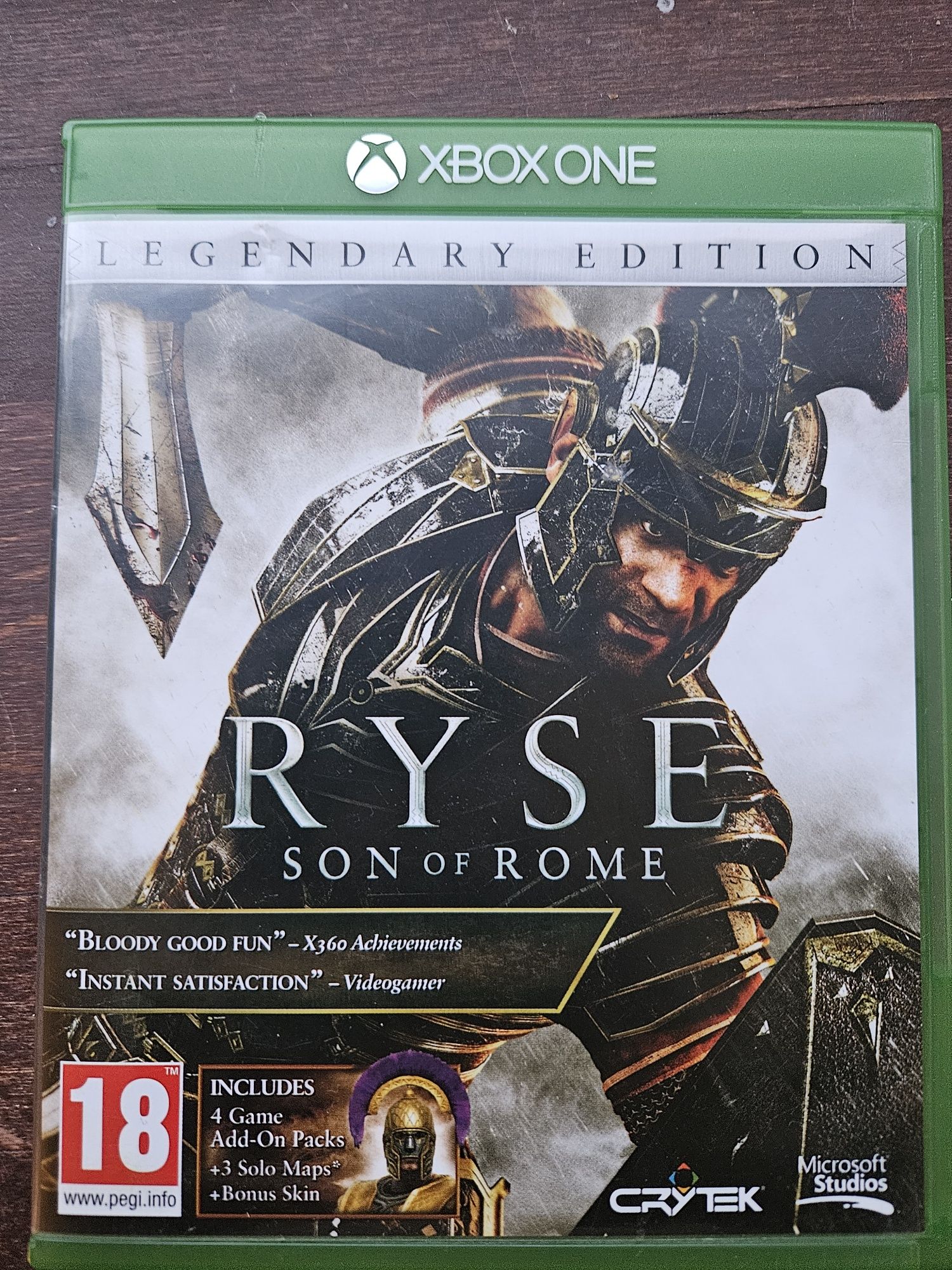 RYSE  gra na xbox one.