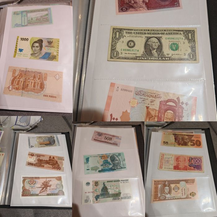 Niesamowita Kolekcja 123 Banknotów Świata w Albumie Leuchtturm