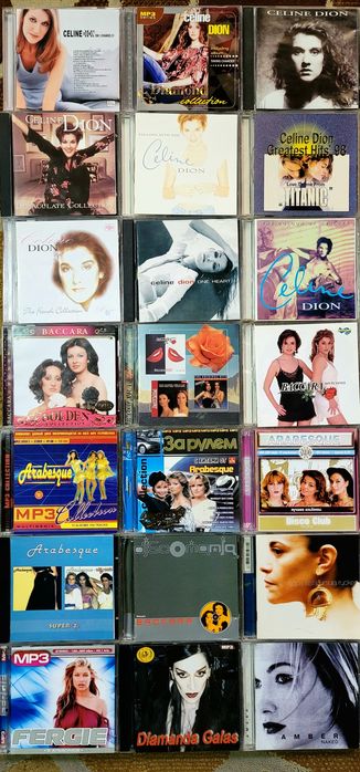 •CD-Диски-3•Женский Вокал•Популярная Музыка•Компакт Диски•Объявление-3