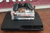 Konsola PS3 Slim 160GB + Pad + Gry
