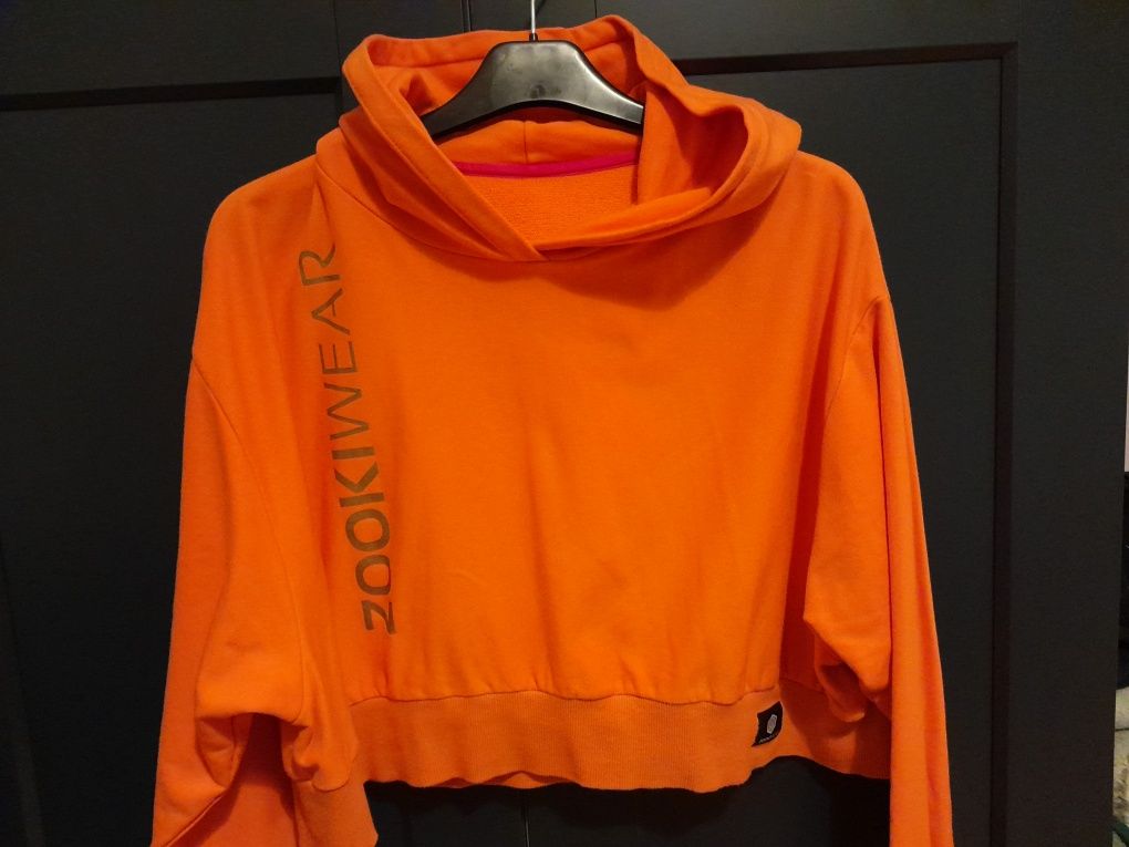 Bluza zookiwear orange oversize