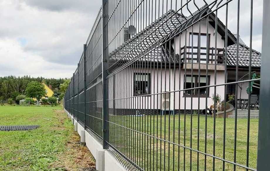 Ogrodzenie panelowe podmurówka montaż panele ogrodzeniowe brama oc+ral